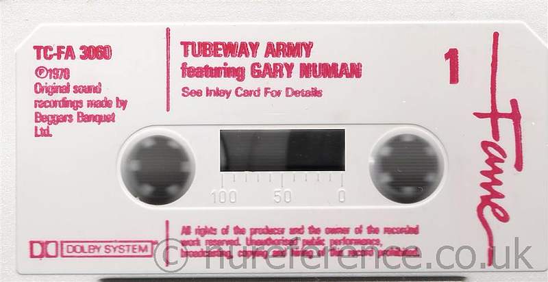 TC-FA 3060 1983 A Side Label.